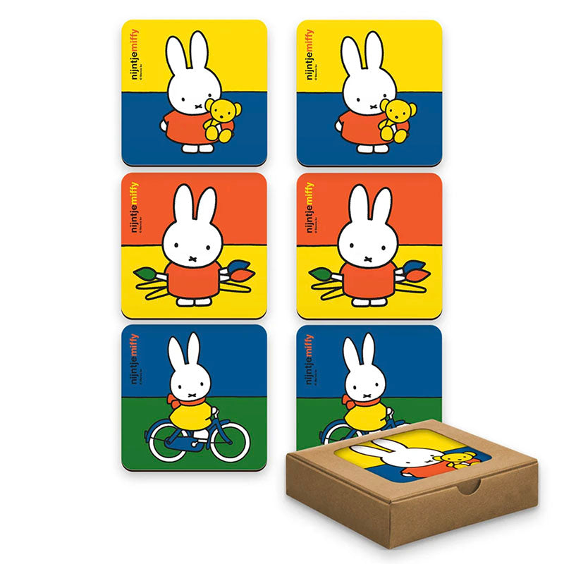 Miffy Coasters - Set of 6