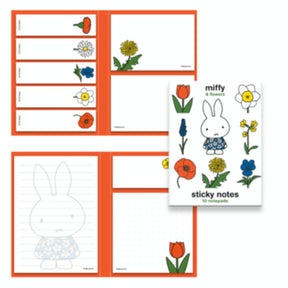 Miffy & Flowers Sticky Notes Book