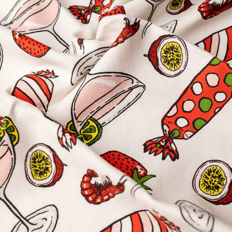 Milligram Christmas Tea Towel Cocktail