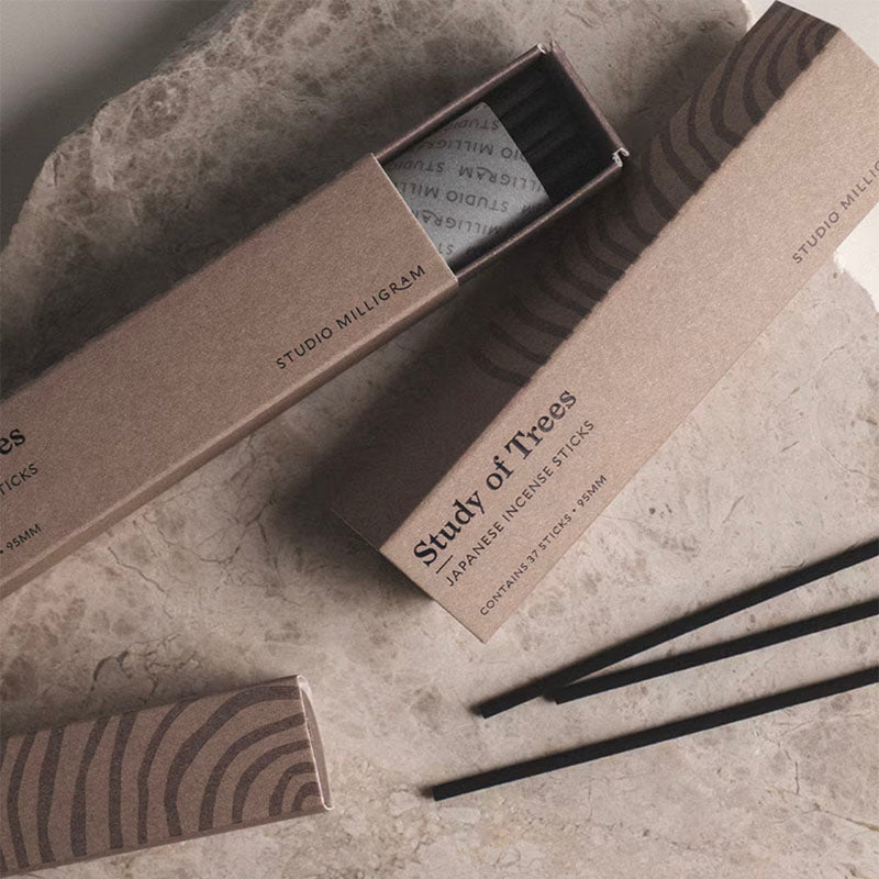 Milligram Japanese Incense Sticks - Study of Trees