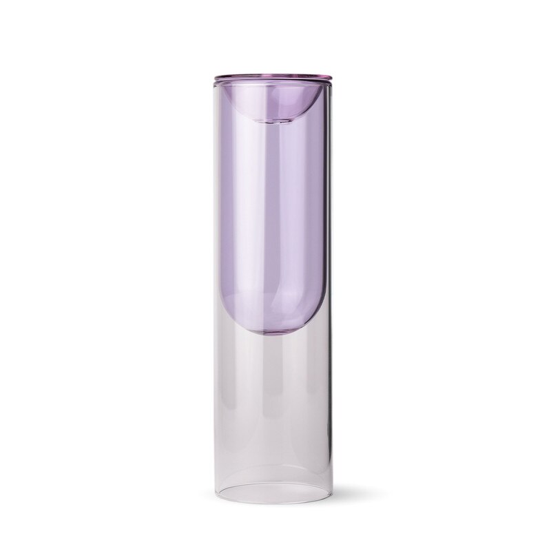 Milligram Organic Interiors Propagation Vase - Lilac