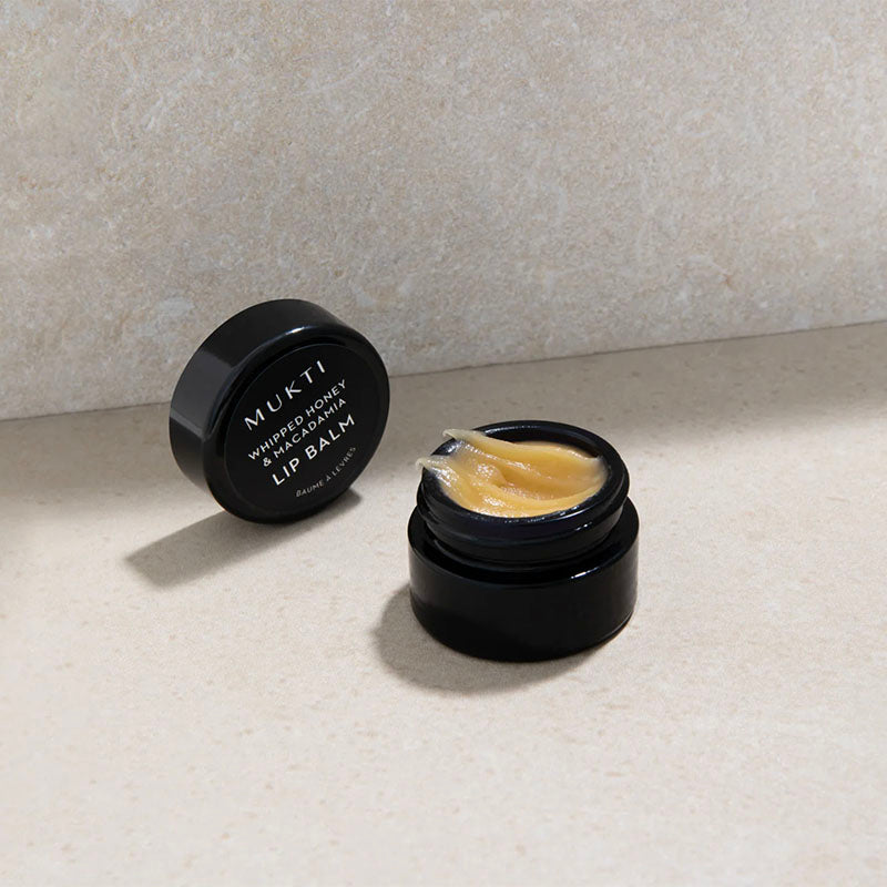 Mukti Whipped Honey &amp; Macadamia Lip Balm