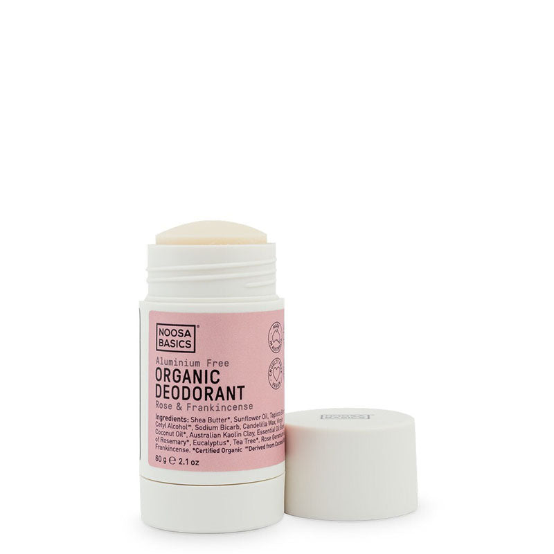 Noosa Basics Deodorant Stick - Rose & Frankincense