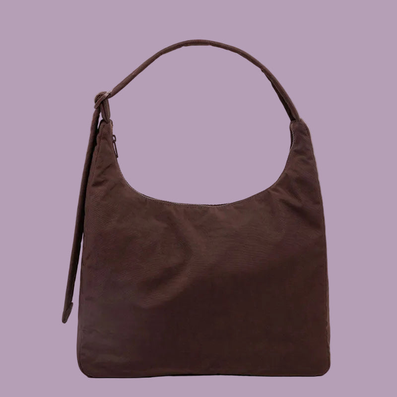 Baggu Nylon Shoulder Bag - Coffee