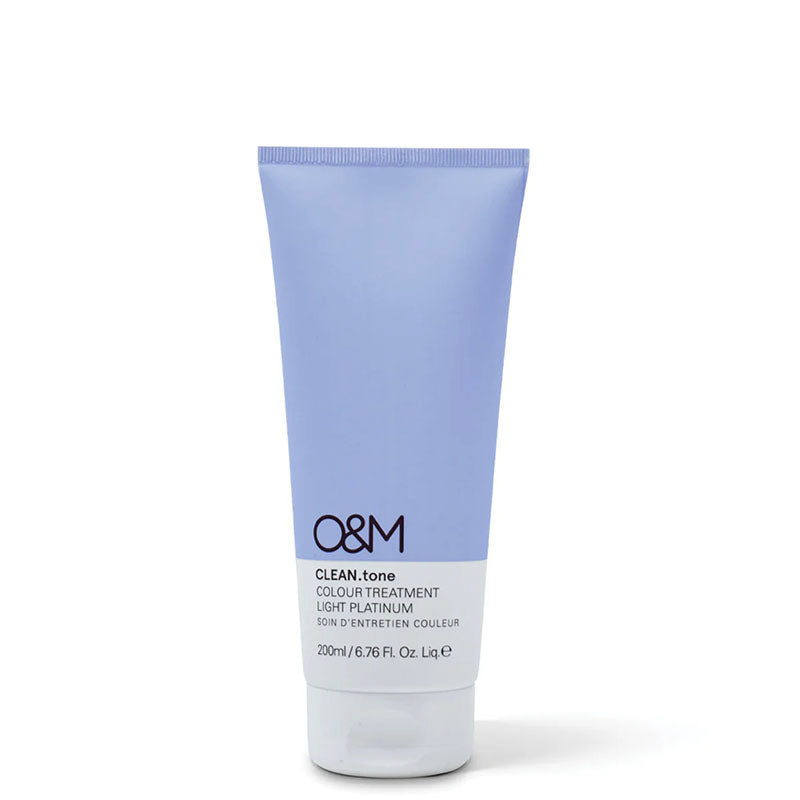 O&amp;M Clean Tone Tinted Hair Colour Treatment: Light Platinum