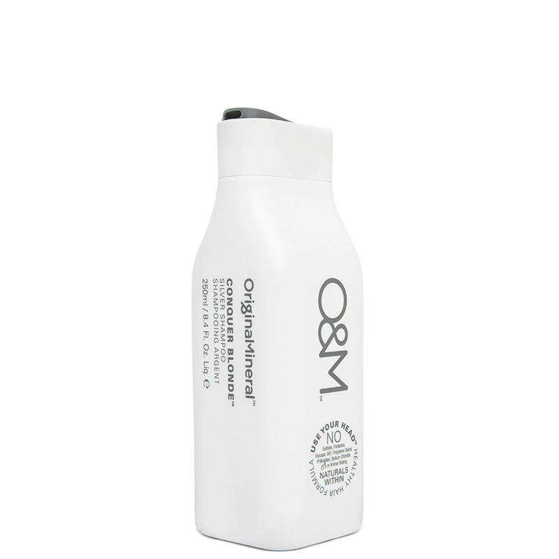 O&amp;M Conquer Blonde Silver Shampoo