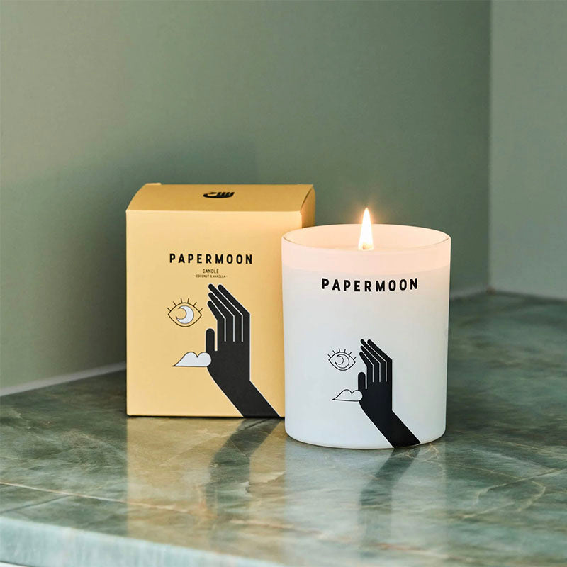 Papermoon Candle - Coconut + Vanilla