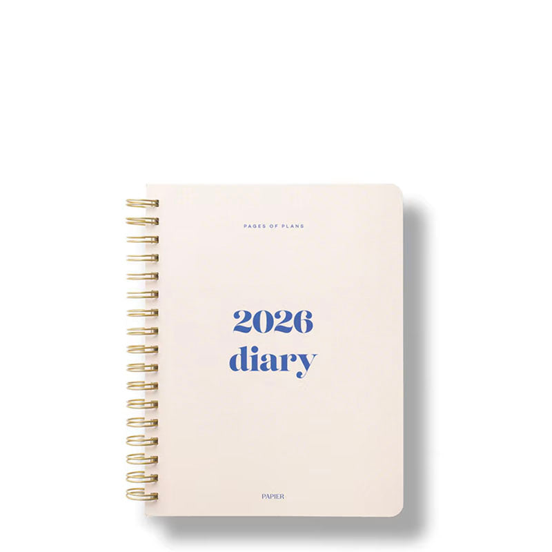 Papier 2026 Spiral Soft Cover A5 Planner Joy