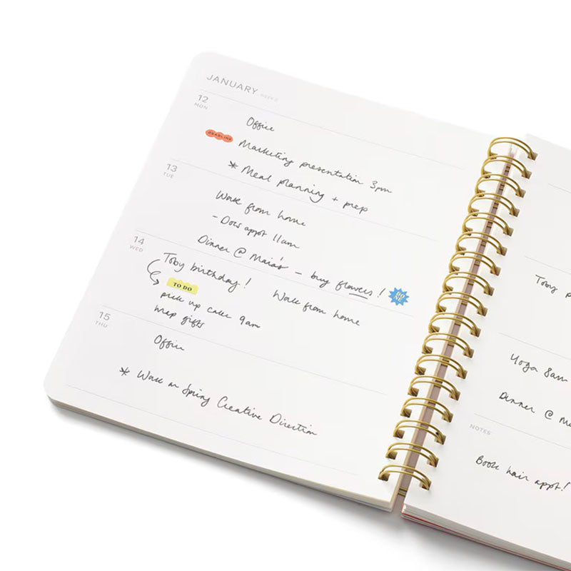 Papier 2026 Spiral Soft Cover A5 Planner