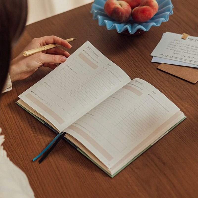 Papier Fabric Productivity Planner - Modern Serif