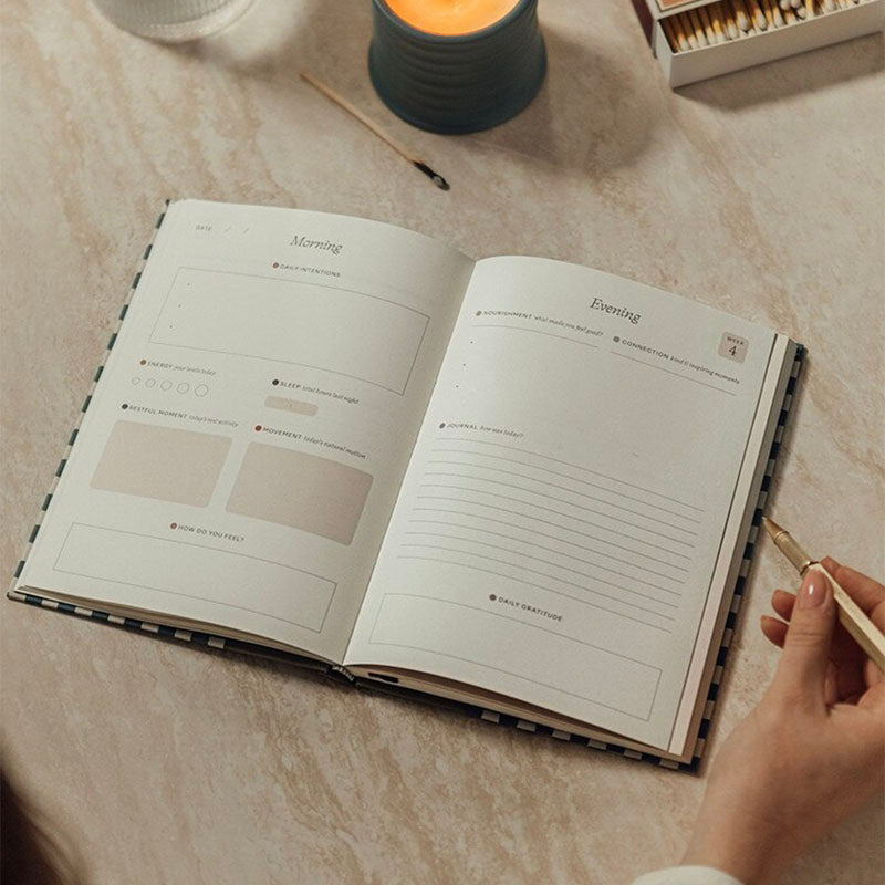 Papier Fabric Wellness Journal - Night Sky