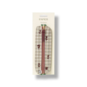 Papier Garden Grid Pencil Case