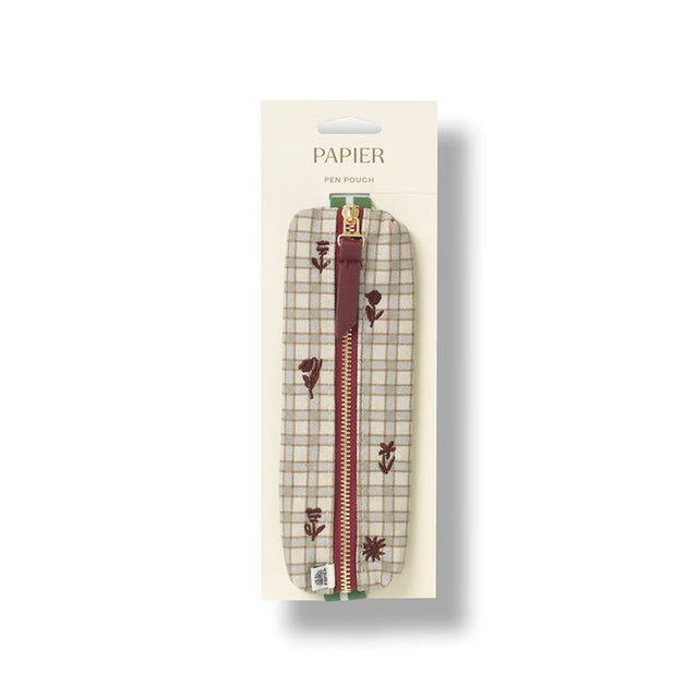 Papier Garden Grid Pencil Case