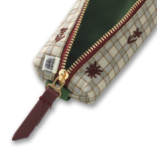 Papier Garden Grid Pencil Case Geelong