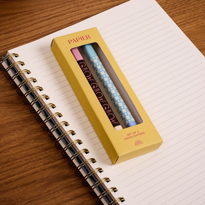 Papier Highlighters Set of 2 - Glow Getter Geelong