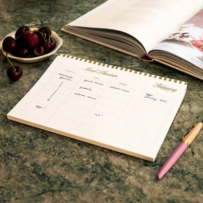Papier Meal Planner - Cherry