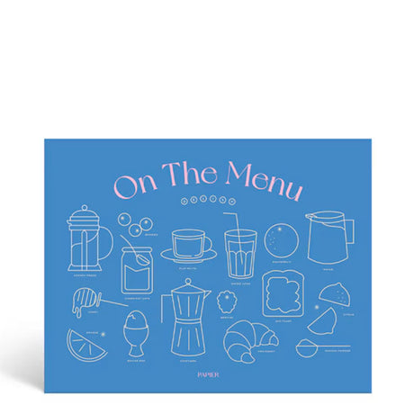 Papier Meal Planner - On the Menu