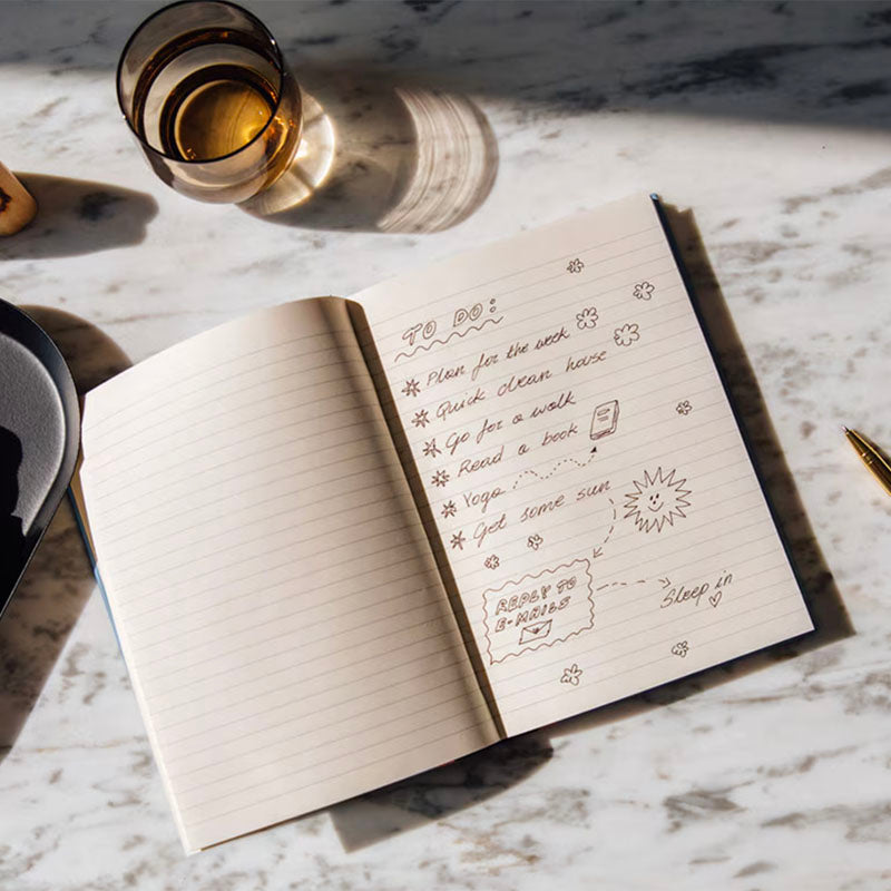 Papier My Thoughts Beach Towel Notebook