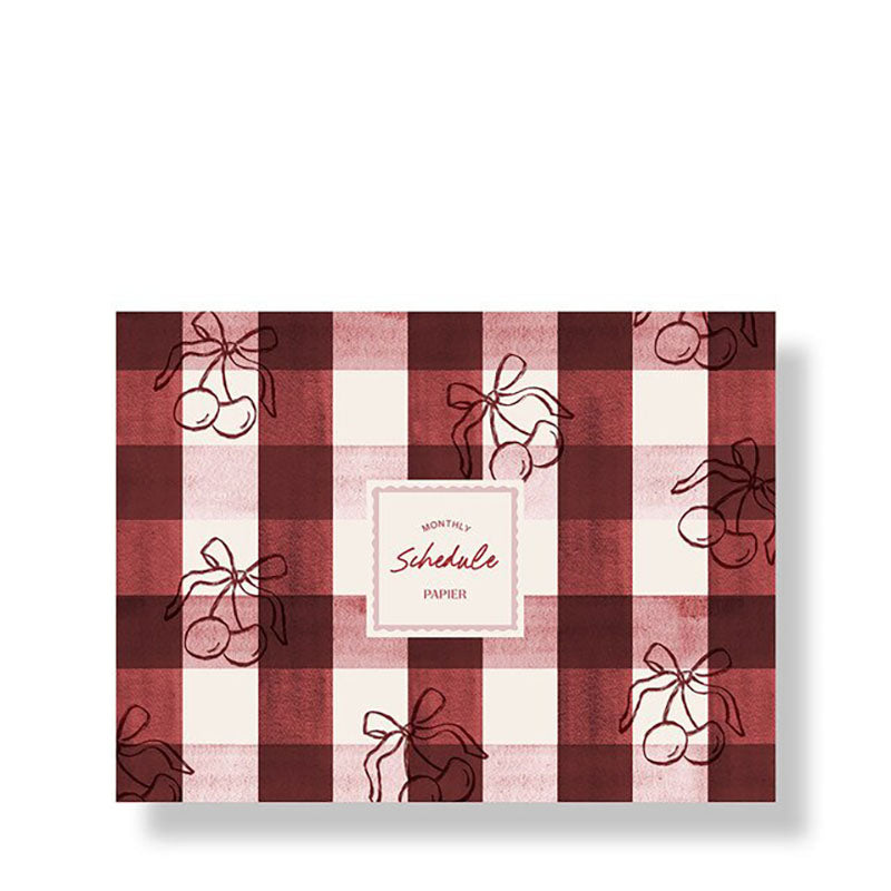 Papier Picnic Productivity Monthly Planning Pad