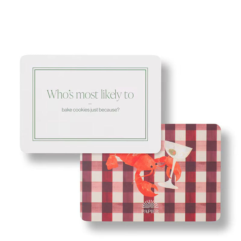 Papier Table Stories Dinner Party Playing Cards gift