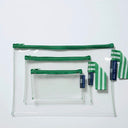 Project Ten Clear Zip Pouch Bundle Green