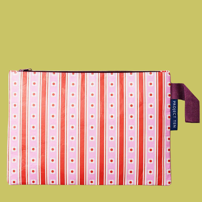 Project Ten Large Zip Pouch Wallpaper