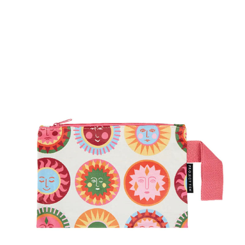 Project Ten Mini Zip Pouch - Suns