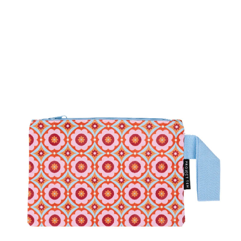 Project Ten Mini Zip Pouch - Tiles