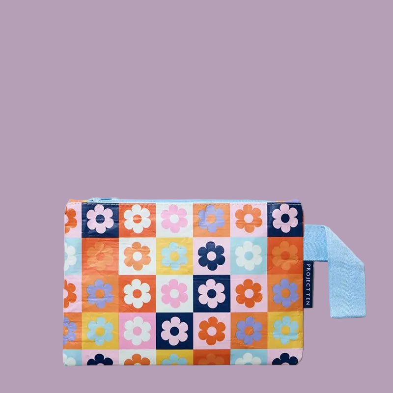 Project Ten Mini Zip Pouch Square Garden