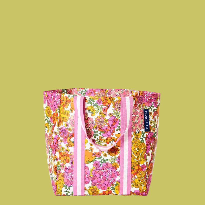 Project Ten Shopper Tote Hydrangea