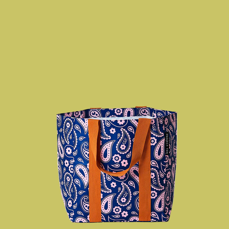 Project Ten Shopper Tote Paisley