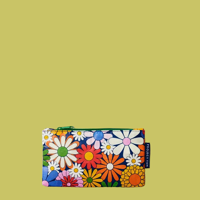 Project Ten Tiny Zip Pouch Coastal Floral