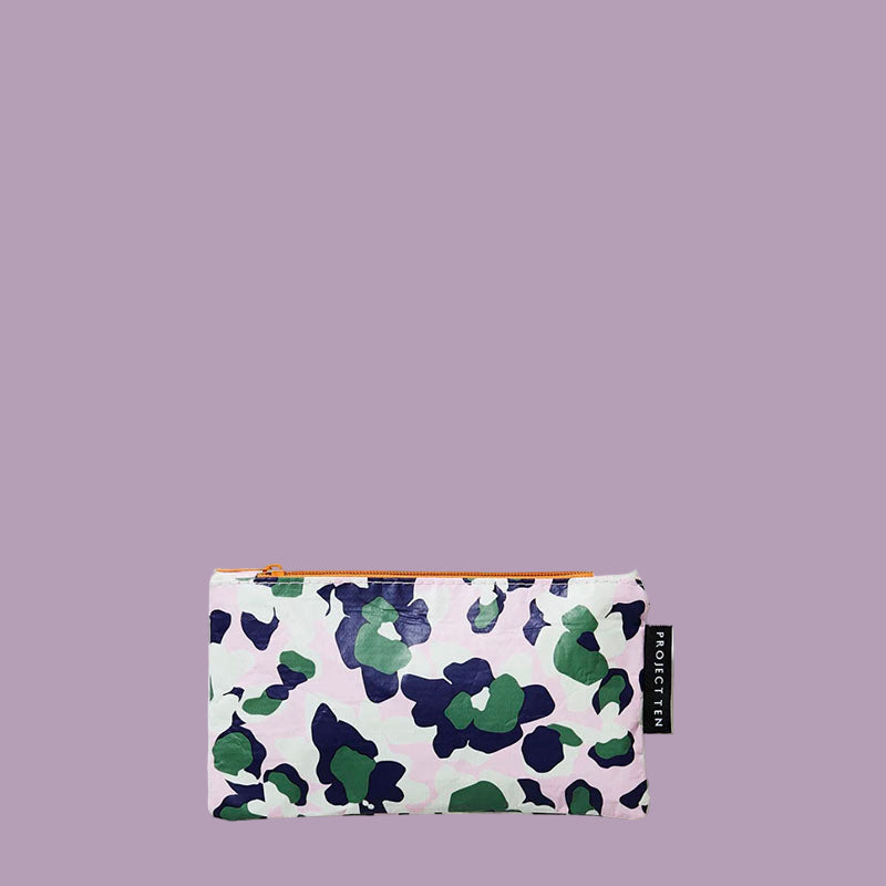 Project Ten Tiny Zip Pouch Leopard