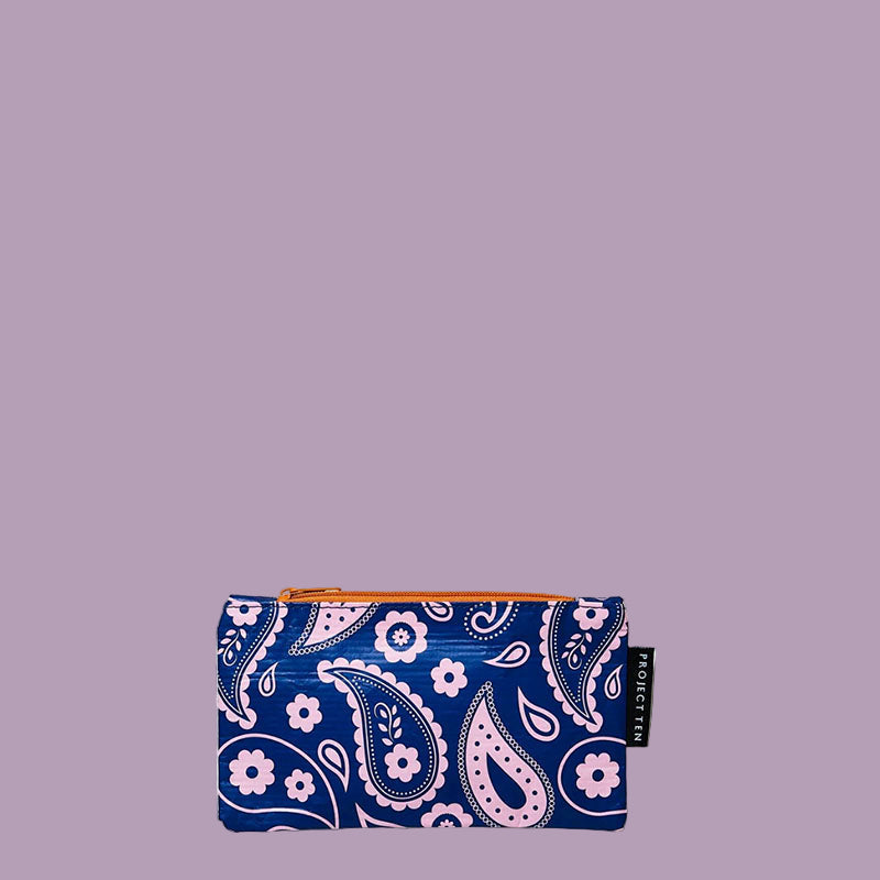 Project Ten Tiny Zip Pouch Paisley