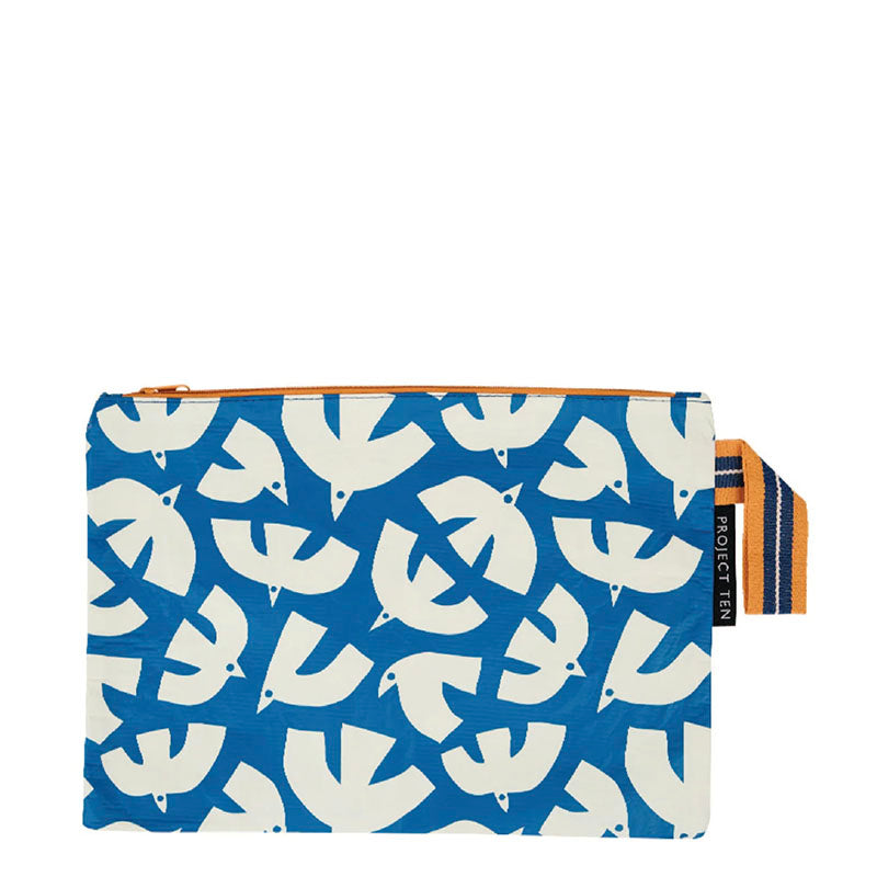 Project Ten Zip Pouch - Seagull