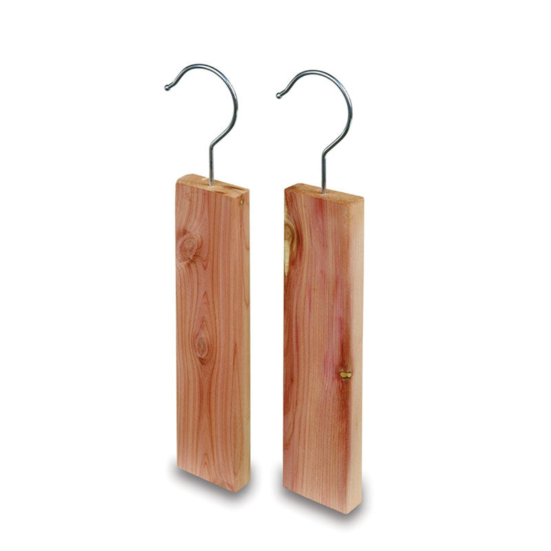 Redecker Red Cedar Blocks with Hook - Set of 2
