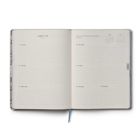 Rifle Paper Co 2027 Weekly 12-Month Bookbound Planner inside