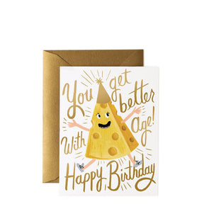 Rifle Paper Co Better With Age Birthday Card
