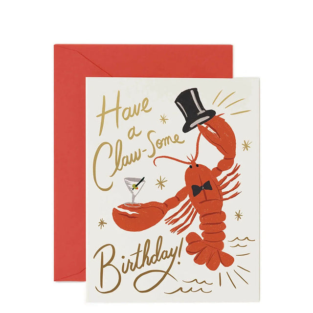 Rifle Paper Co Claw-Some Birthday Card