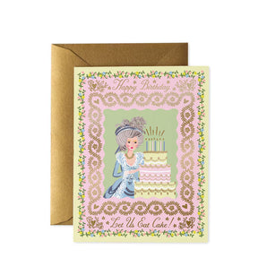 Rifle Paper Co Let Us Eat Cake Birthday Card