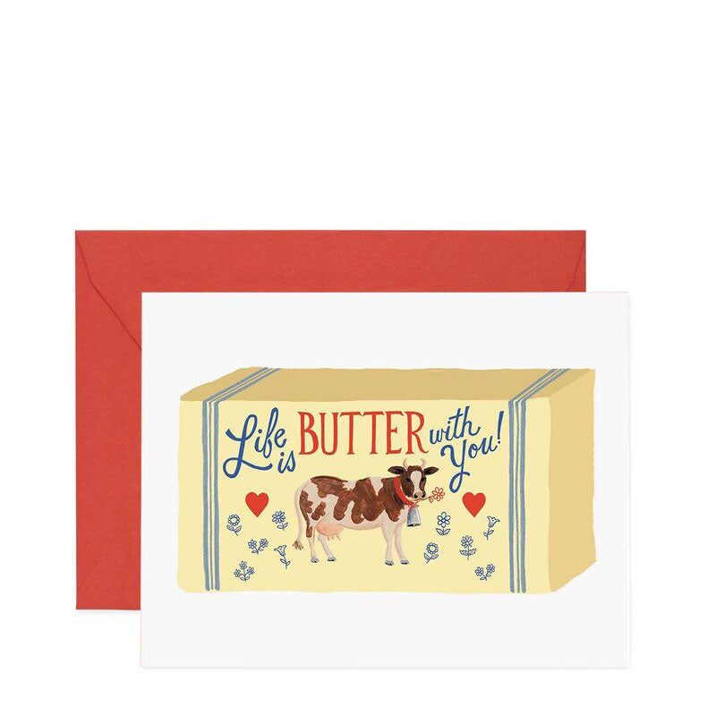 Rifle Paper Co Life is Butter With You Card