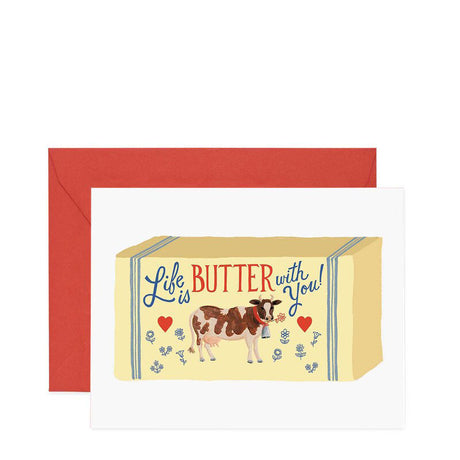 Rifle Paper Co Life is Butter With You Card