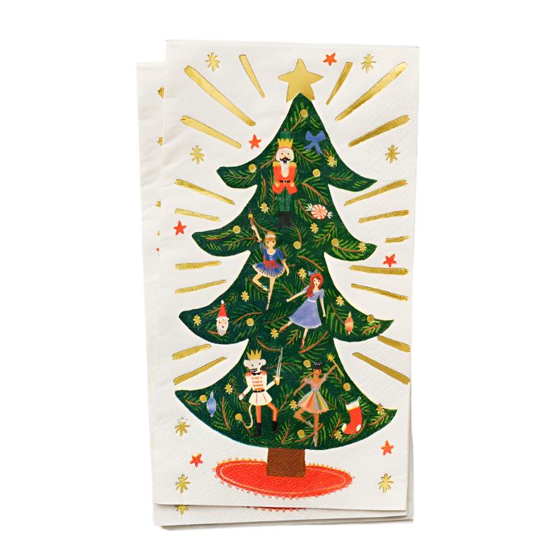 Rifle Paper Co Nutcracker Holiday Guest Napkins