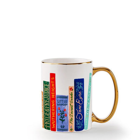 Rifle Paper Co Porcelain Mug - Book Club