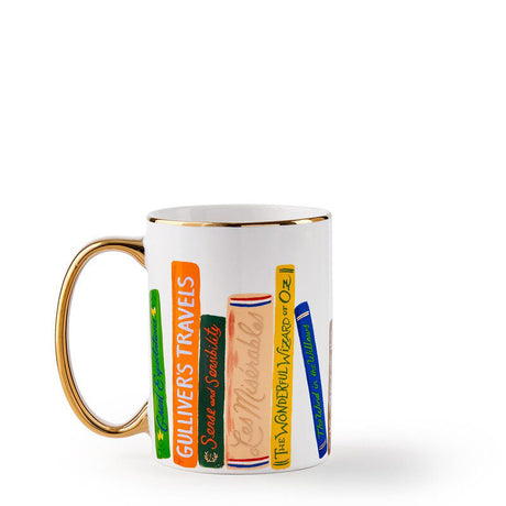 Rifle Paper Co Porcelain Mug - Book Club back