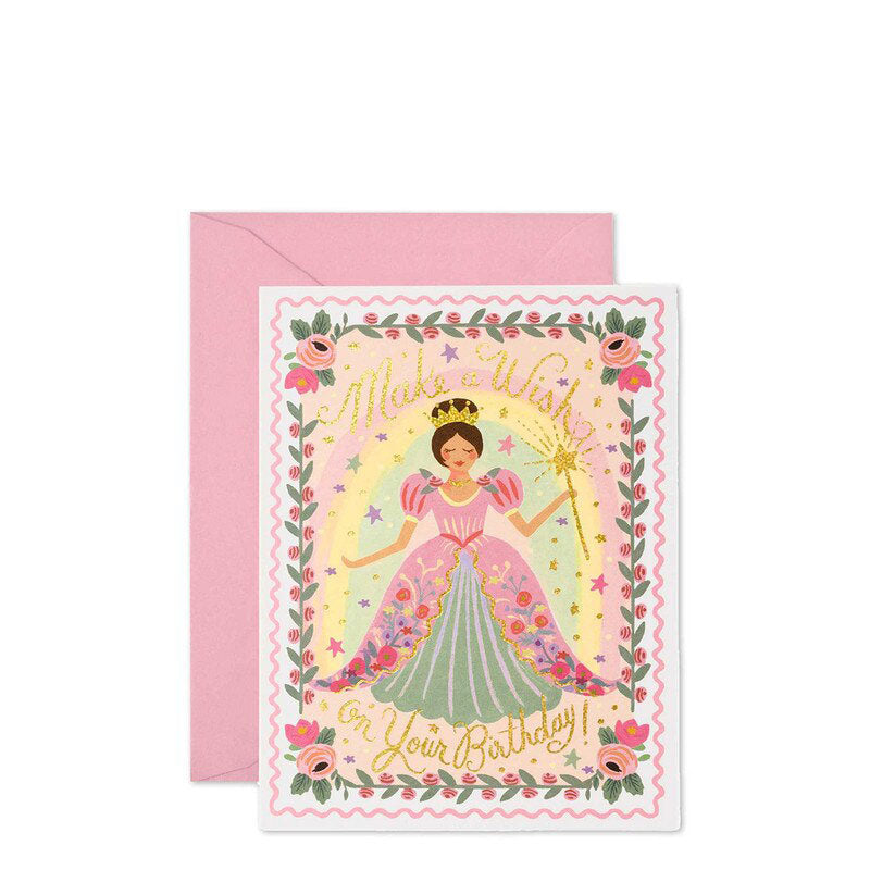 Rifle Paper Co Princess Birthday Card