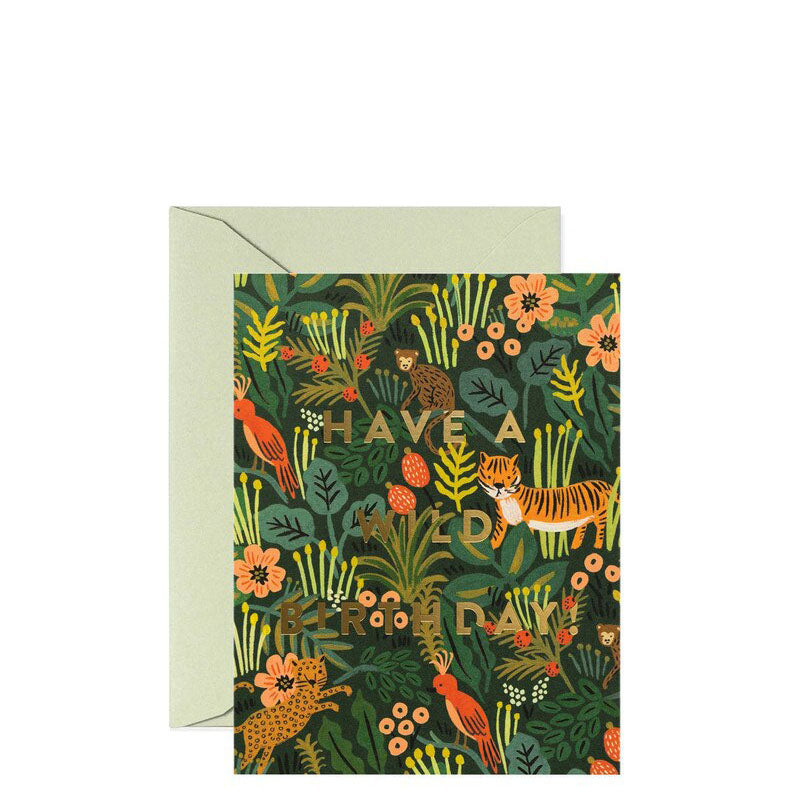 Rifle Paper Co Wild Birthday Card