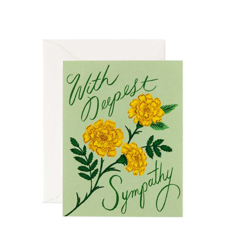 Rifle Paper Co With Deepest Sympathy Card