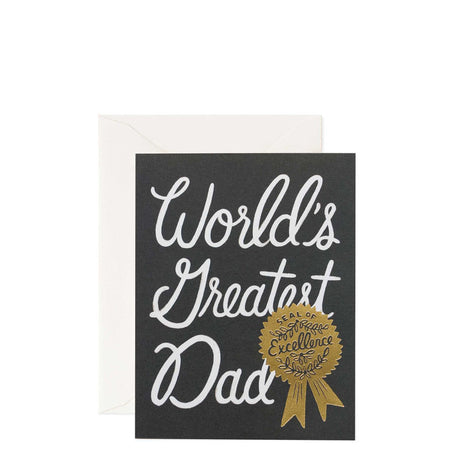 Rifle Paper Co World's Greatest Dad Card
