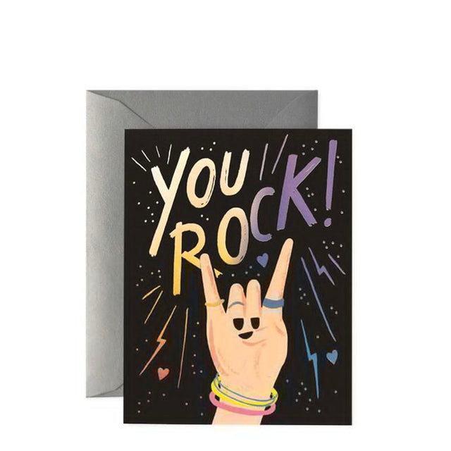 Rifle Paper Co You Rock Card